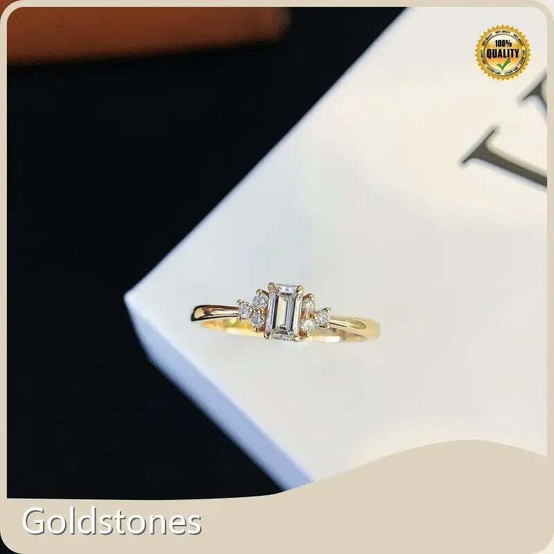 Wholesale 3 Stone Engagement Ring Best Brand 1