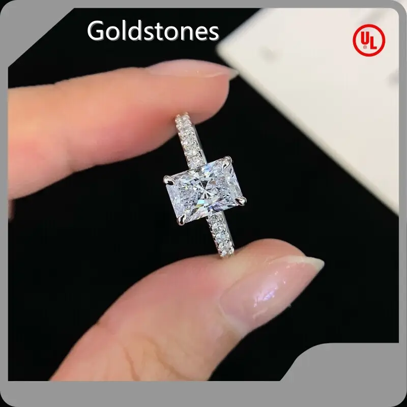 Company Lab Diamond Halo Ring by Goldstones 1