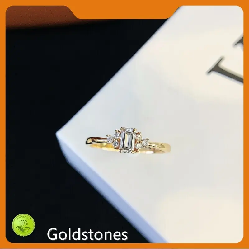 Factory Direct 3 Diamond Ring Engagement at Sale 1