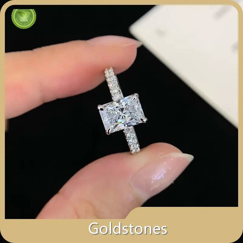 Bulk Oval Halo Engagement Rings Lab Created Company 1