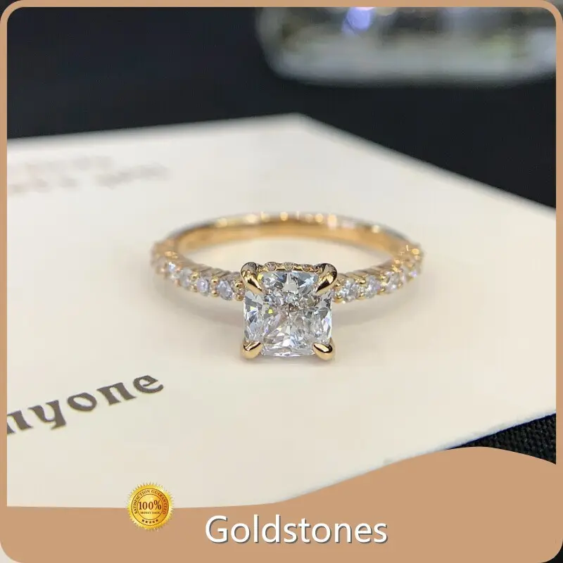 Lab Created Halo Engagement Rings Products Wholesale - Goldstones-1 1