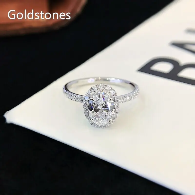 Hot Sale Lab Grown Diamond Halo Ring Company 1