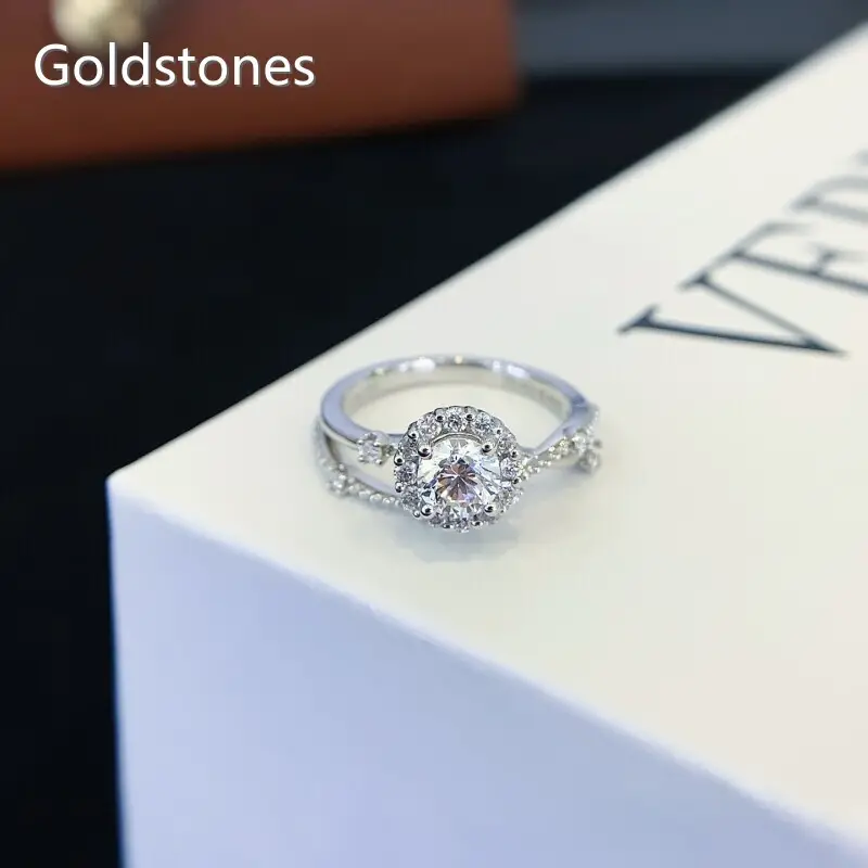 Goldstones Lab Grown Diamond Halo Ring Highly Rated 1