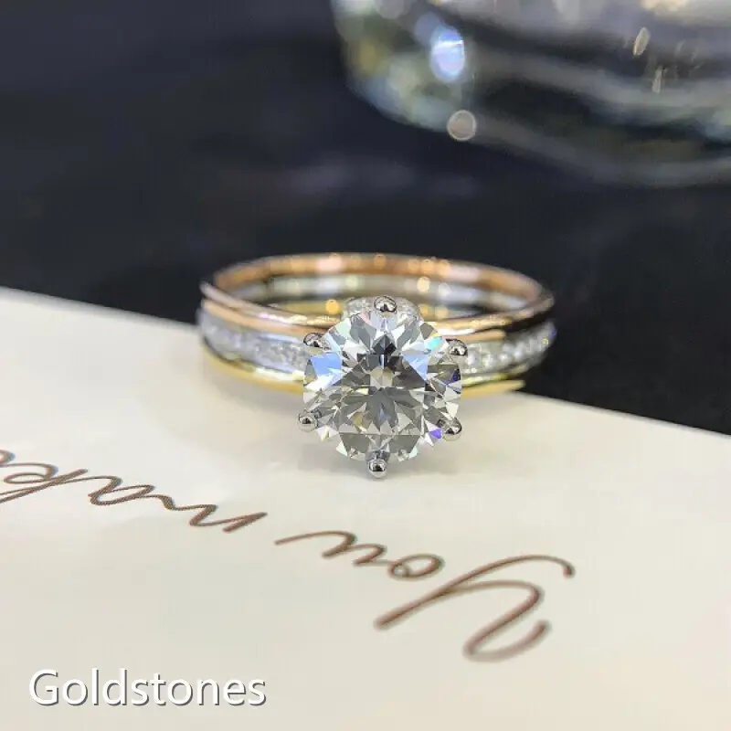 Oem & Odm Lab Grown Solitaire Diamond Ring at Sale 1