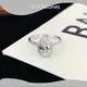 Halo Lab Created Diamond Engagement Ring Customized at Sale 1