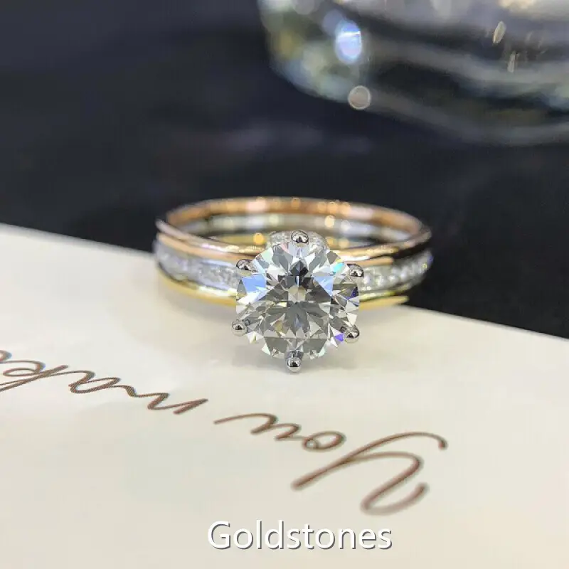 Lightweight Lab Grown Solitaire Diamond Ring Fast Delivery 1