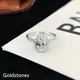 Oval Halo Engagement Rings Lab Created Products Wholesale - Goldstones 1