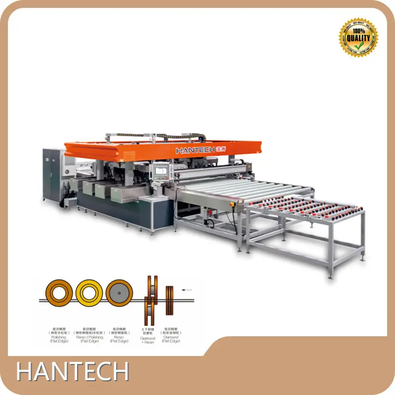 HANTECH Glass Washing Machine Price Factory Direct Supply 1