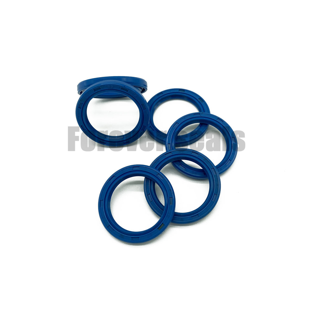 Sello de eje rotativo de aceite TC AS de caucho NBR azul 6