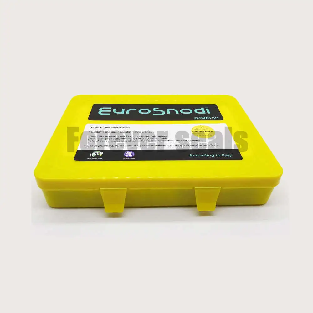EuroSnodi Yellow O - Ring Kit – NBR (Shore A 70) All - in - One Sealing Solution 1