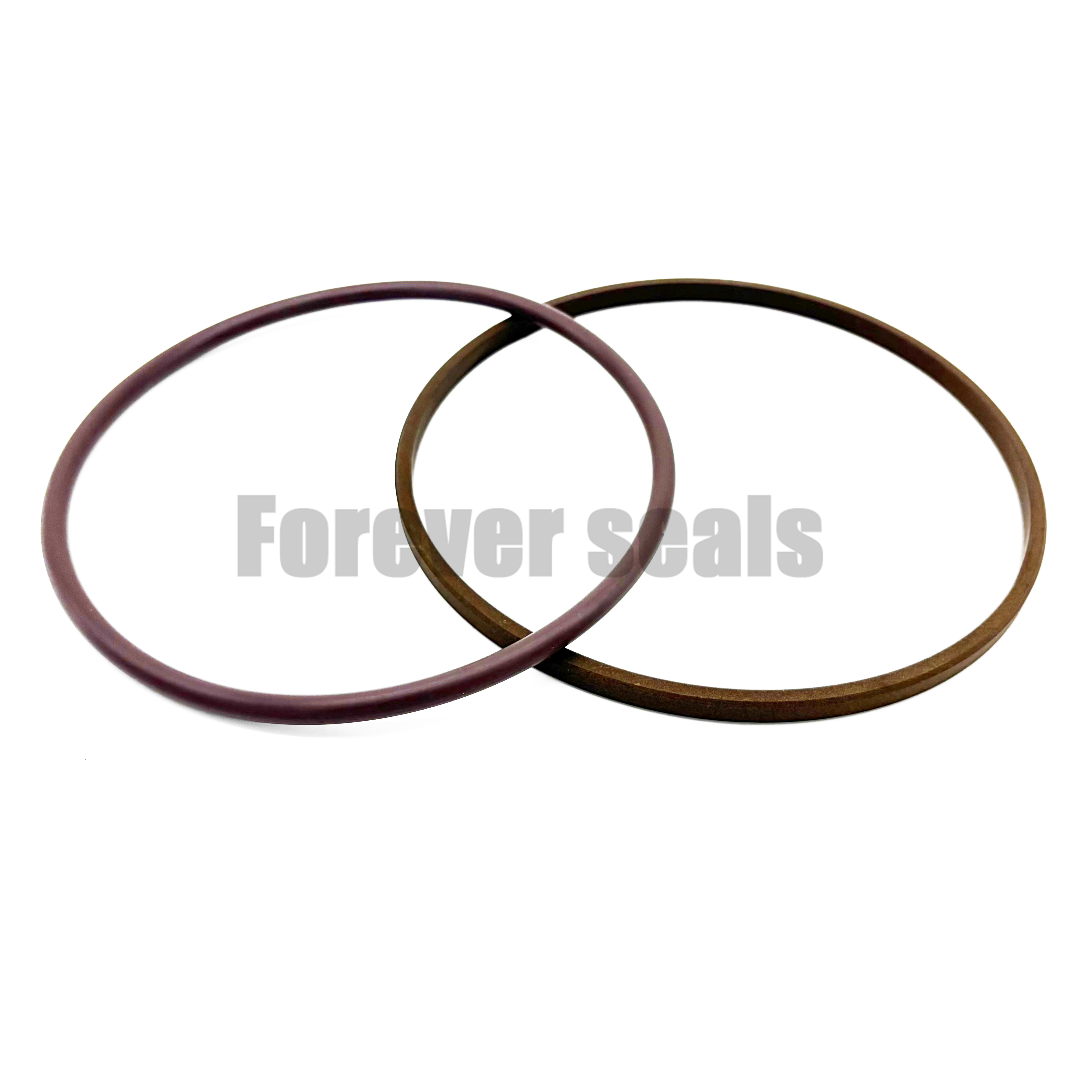 Industrial-Grade GSF Glyd Ring (FKM Energized): Filled PTFE + O-Ring Piston Seal 4