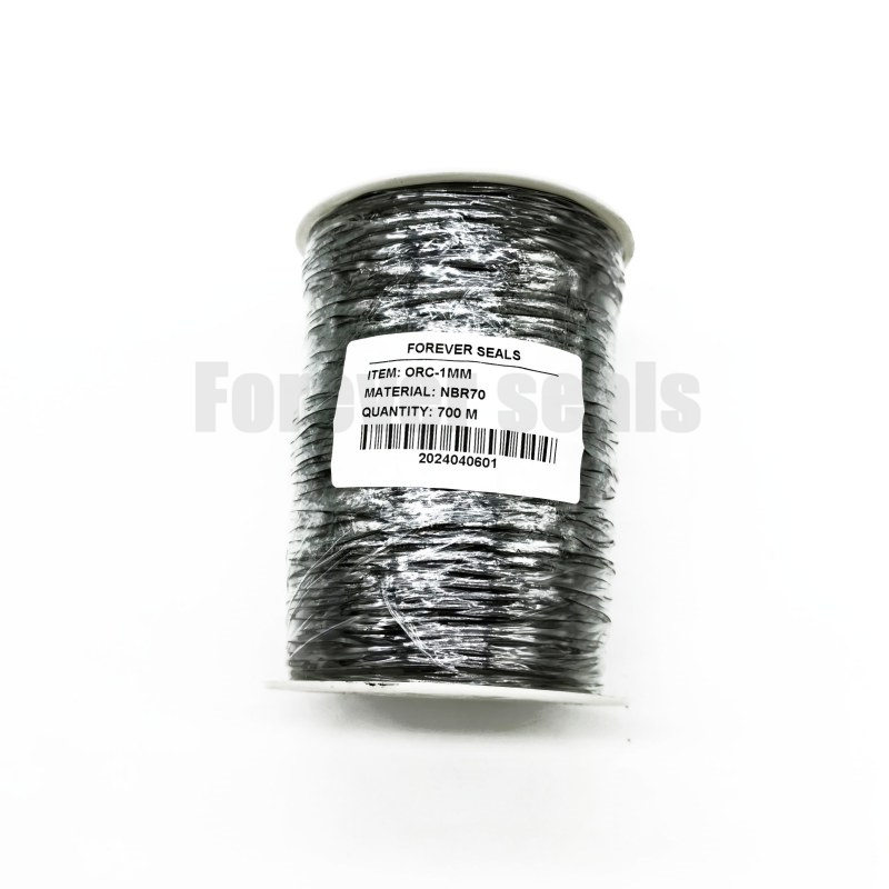 Tira de caucho NBR FKM EPDM industrial personalizada al por mayor con cordón O-RONG 8