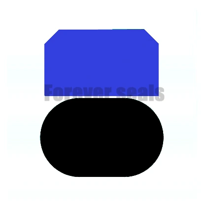 GSF Glyd Ring Brown/High Pressure PTFE NBR FKM Piston Seal/180X159X8.1 1