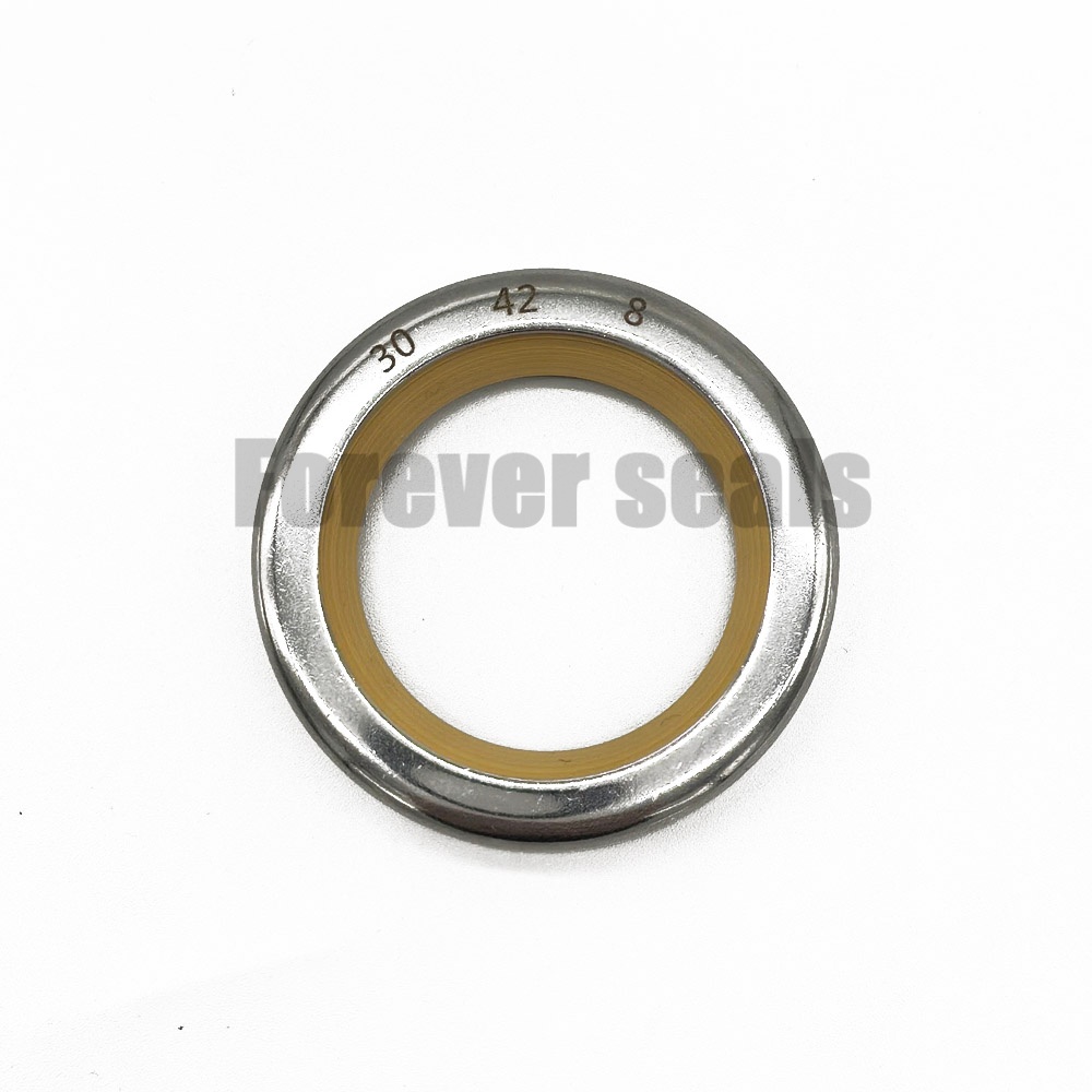 Sello de aceite de acero inoxidable PTFE-PI para eje mecánico de maquinaria pesada 3