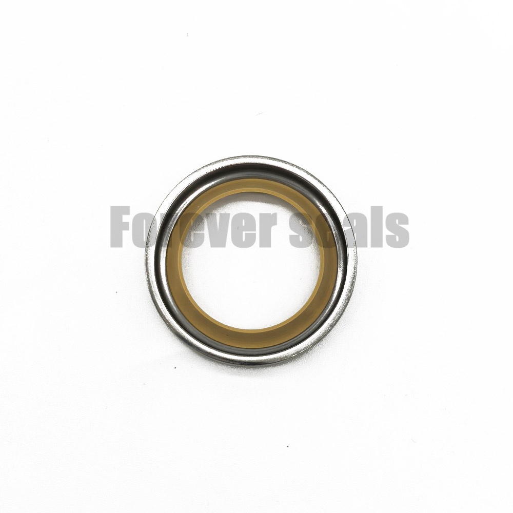Sello de aceite de acero inoxidable PTFE-PI para eje mecánico de maquinaria pesada 5