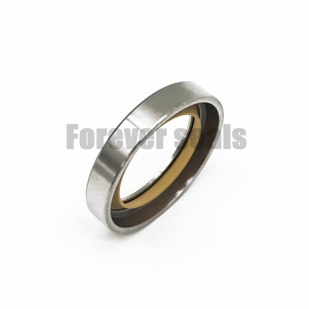 Sello de aceite de acero inoxidable PTFE-PI para eje mecánico de maquinaria pesada 2