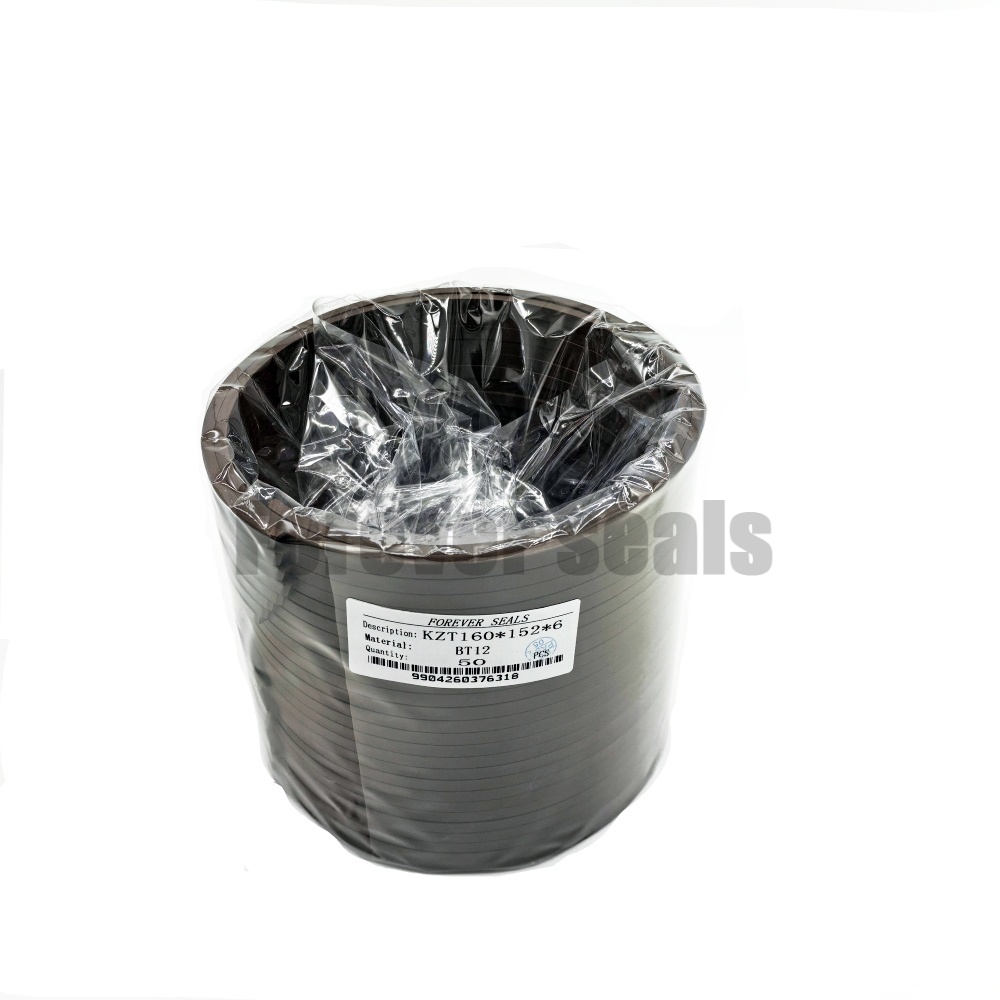 Sello energizado de resorte de PTFE KZT relleno de polvo de cobre 4