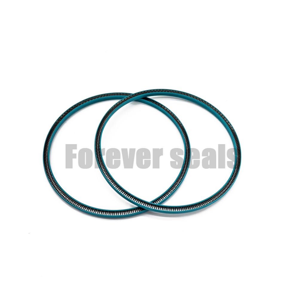 Blue Modified PTFE Spring Energized Seal 2