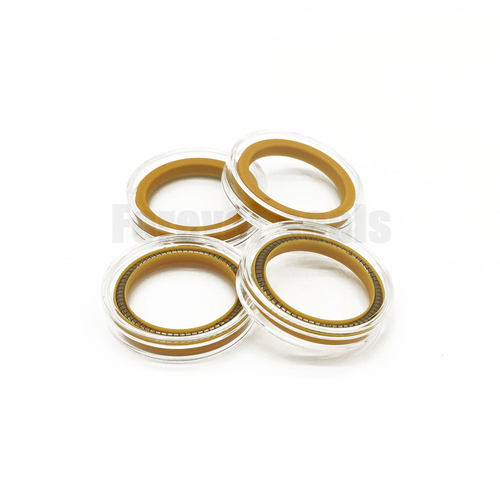 Anillo de sellado y junta tórica de PTFE con resorte, resistente al metano y al GNL. 5