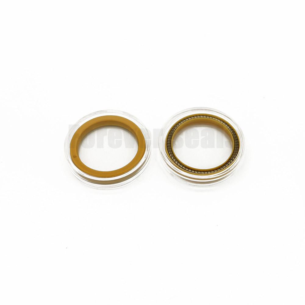 Anillo de sellado y junta tórica de PTFE con resorte, resistente al metano y al GNL. 4