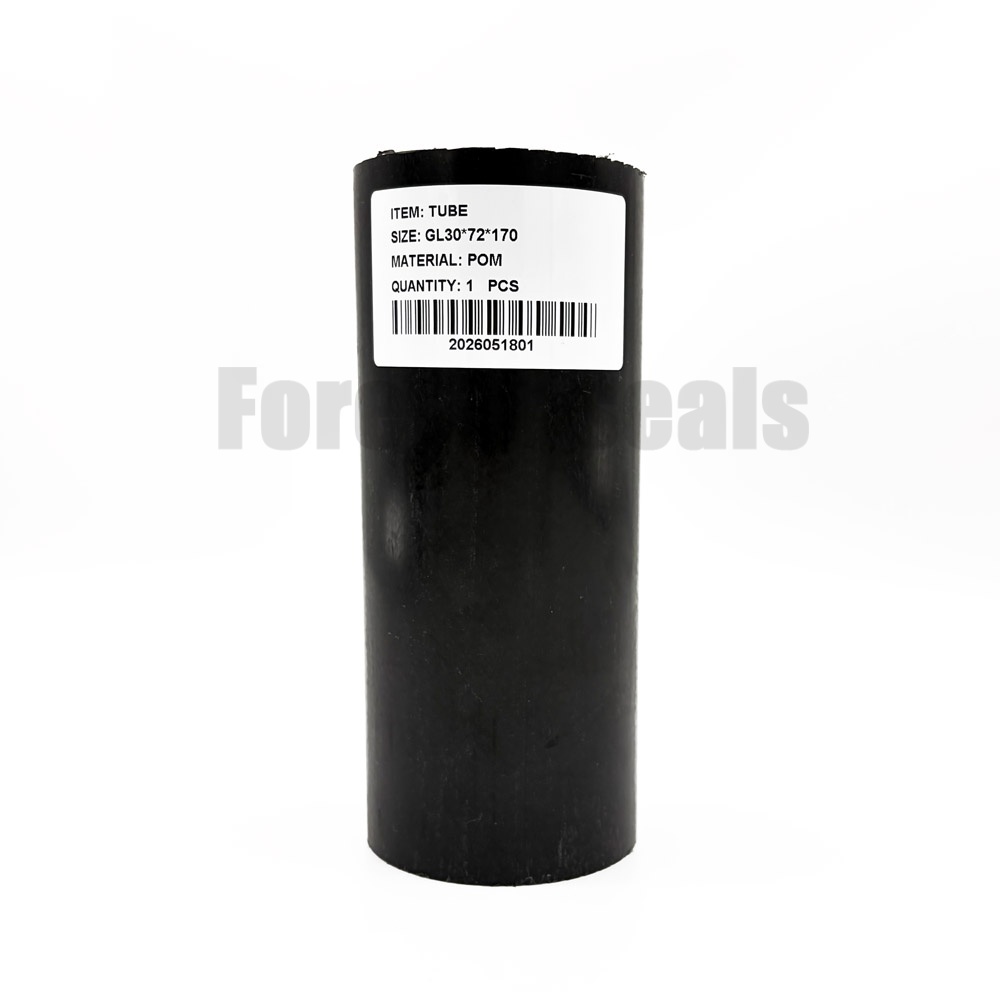 Tubo semiacabado de POM, tubo hueco de acetal mecanizable para casquillos. 1