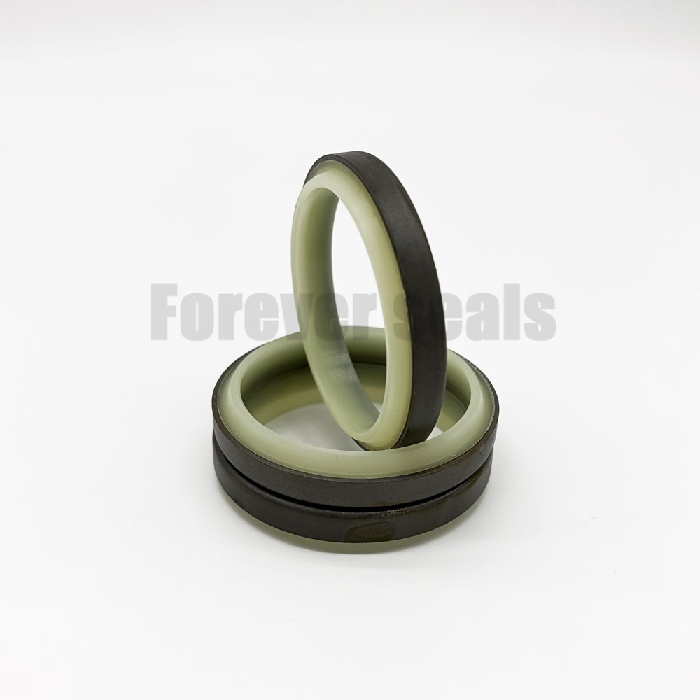 Sello limpiador de vástago hidráulico GA Serie AM Sello antipolvo con carcasa metálica PU NBR FKM disponible 7