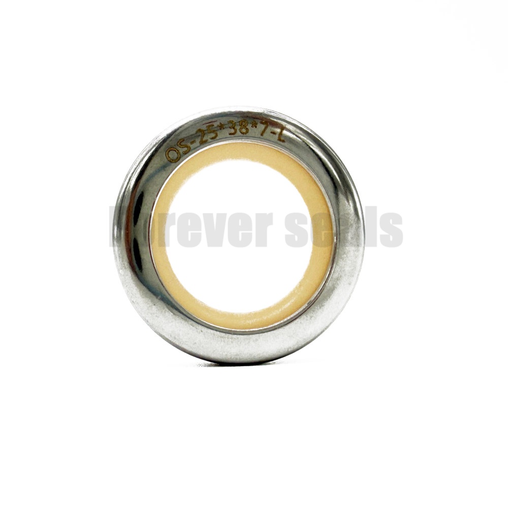 Stainless Steel Oil Seal with Polybenzimidazole Filled PTFE Lip 2