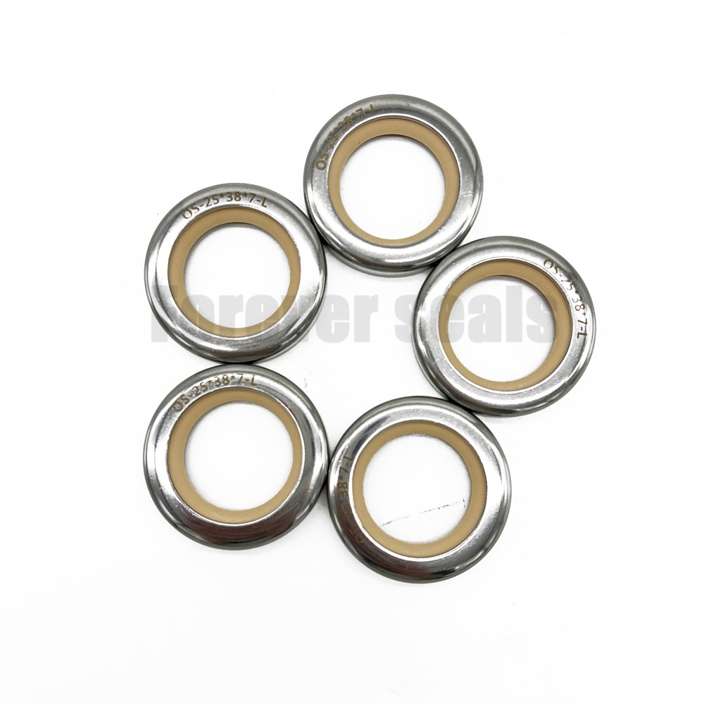 Stainless Steel Oil Seal with Polybenzimidazole Filled PTFE Lip 8