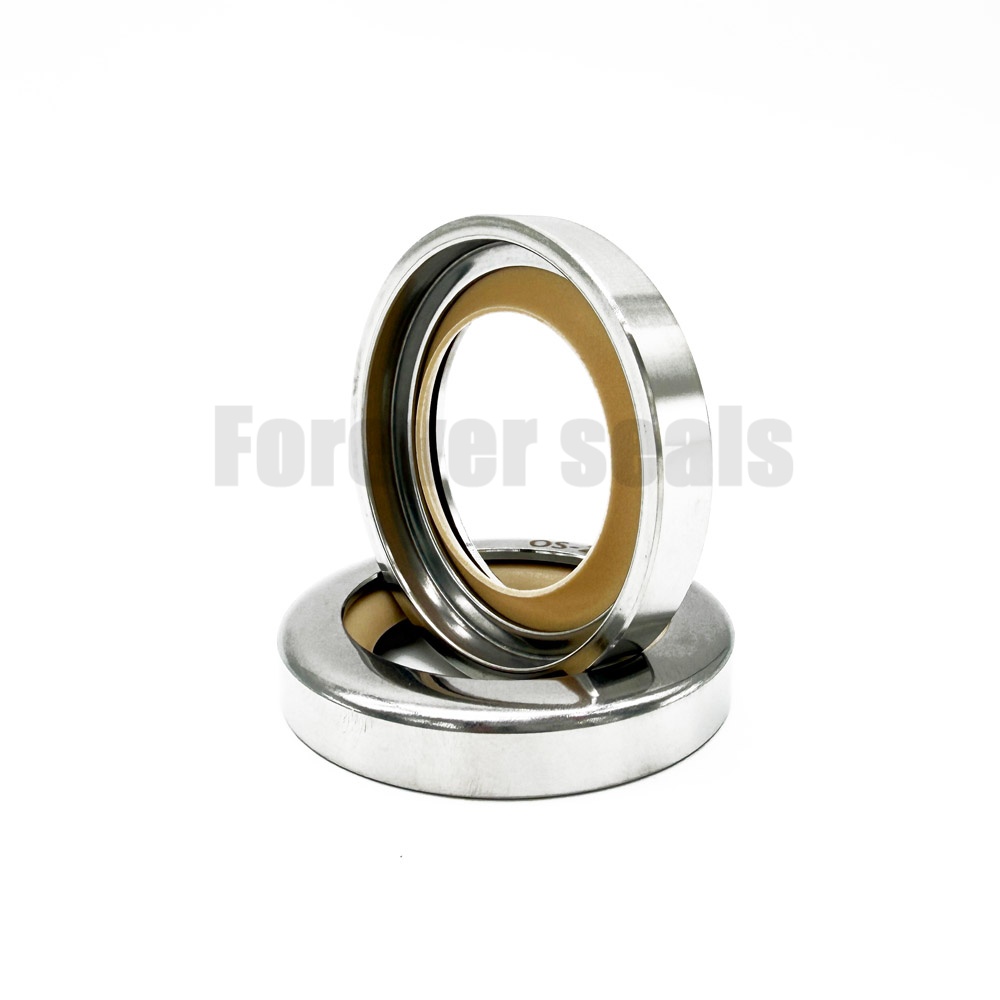 Stainless Steel Oil Seal with Polybenzimidazole Filled PTFE Lip 3