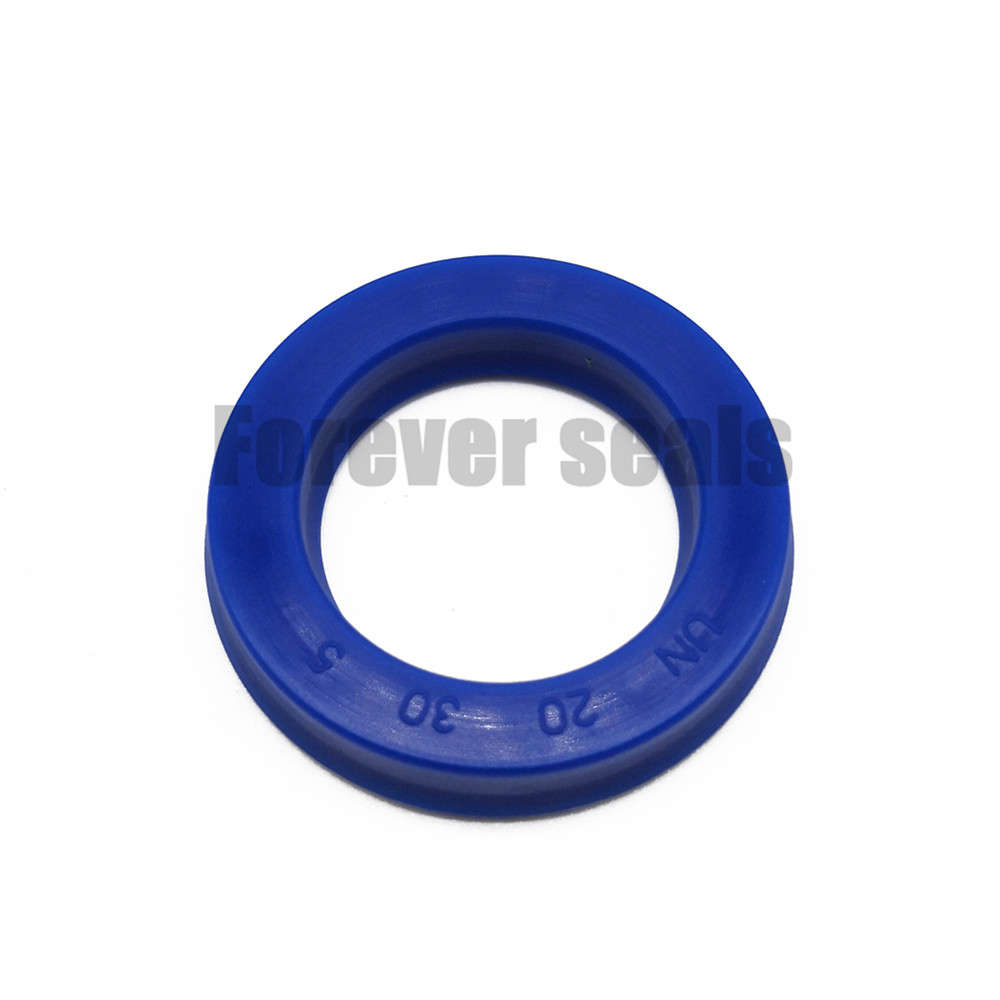 Juntas de pistón y vástago de pistón en PU UNS de color azul 3