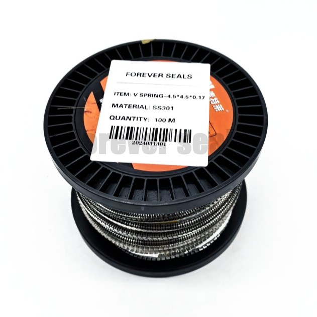 Resorte en V de acero inoxidable SS301 2