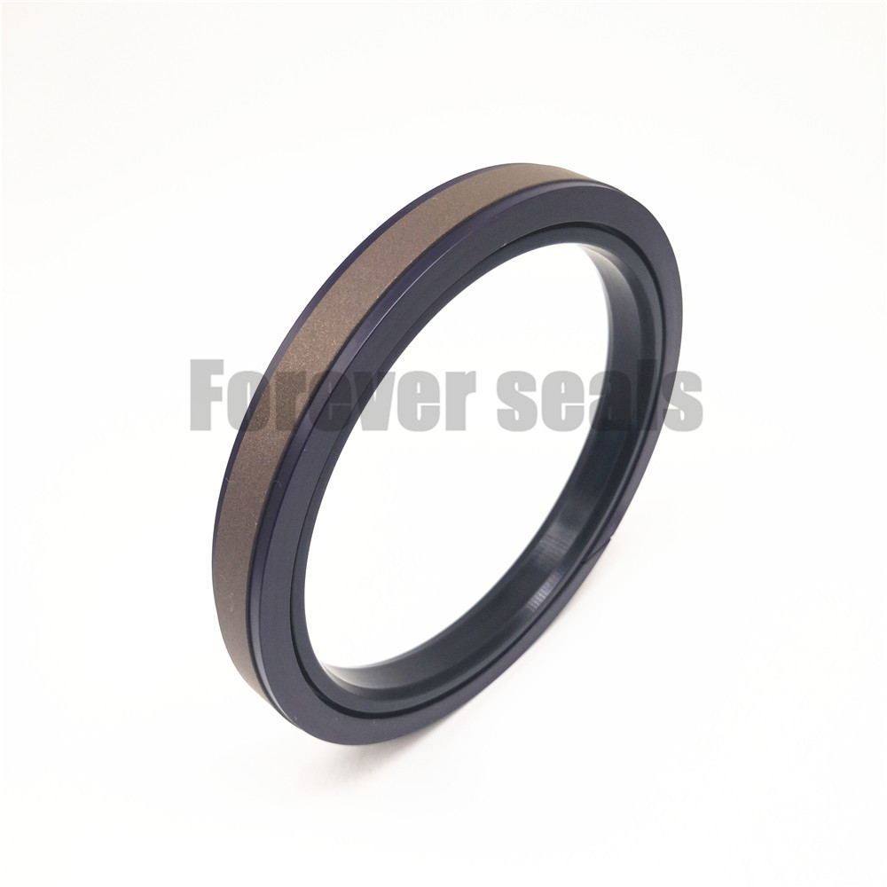 Compact bronze PTFE piston seal SPGW 2