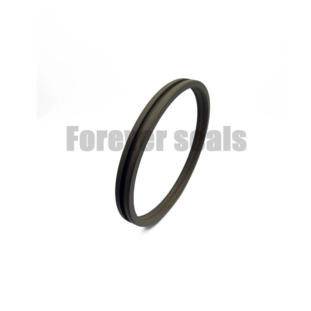 Hydraulic bronze PTFE double acting piston AQ seal 5 1