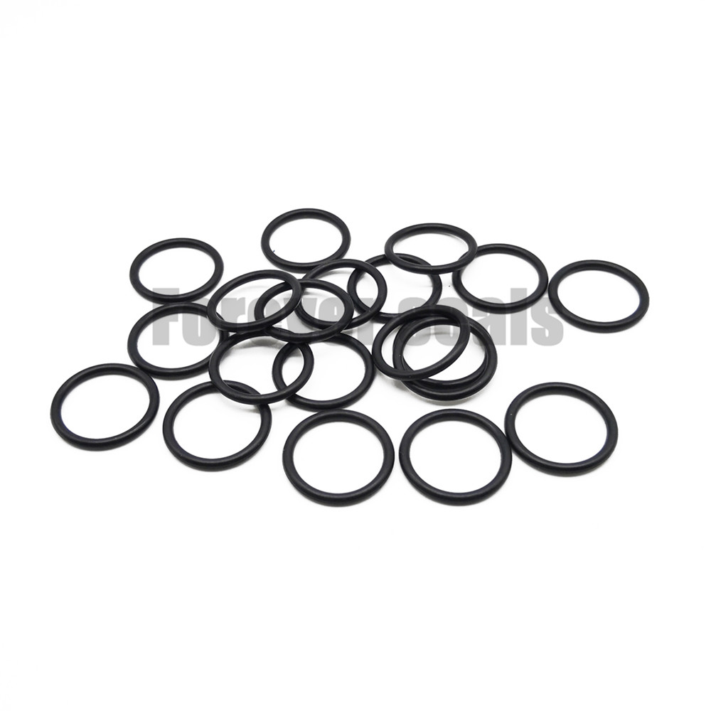 NBR buna nitrile rubber o rings with AS568 and P G standard 6