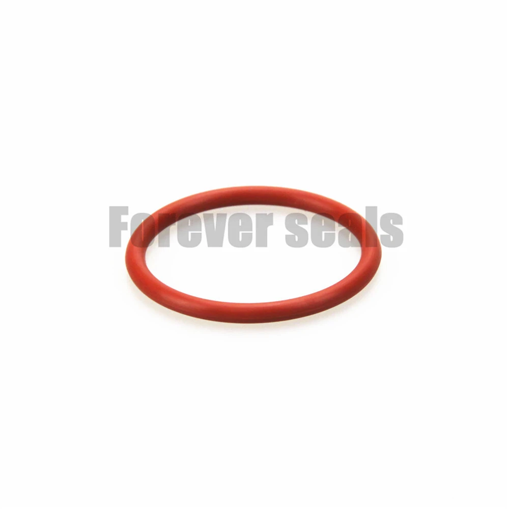 High temperature resistance rubber red silicone O-Rings 1