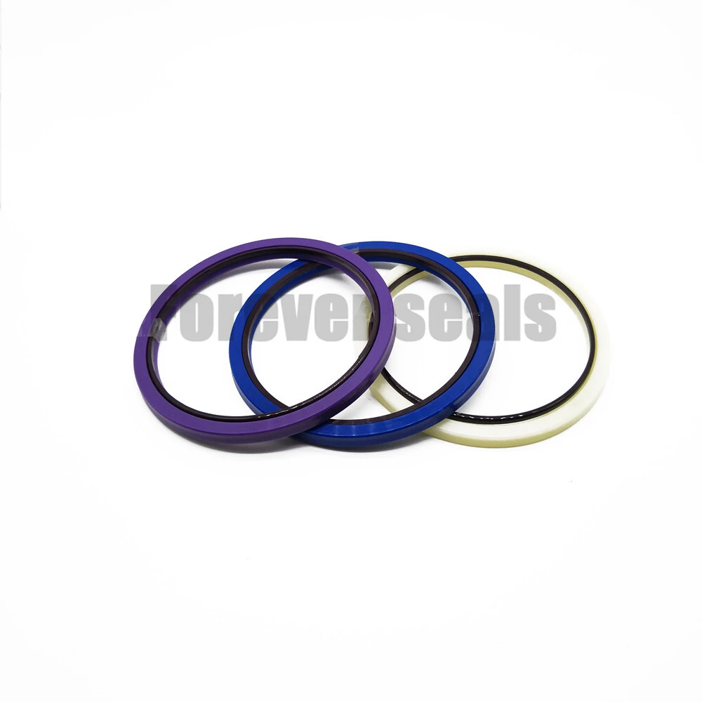 Hydraulic cylinder NOK PU rod buffer seal HBY with purple color 1