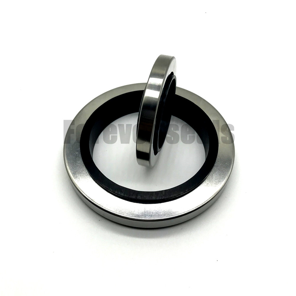 Sello de aceite de doble labio de PTFE de acero inoxidable 4