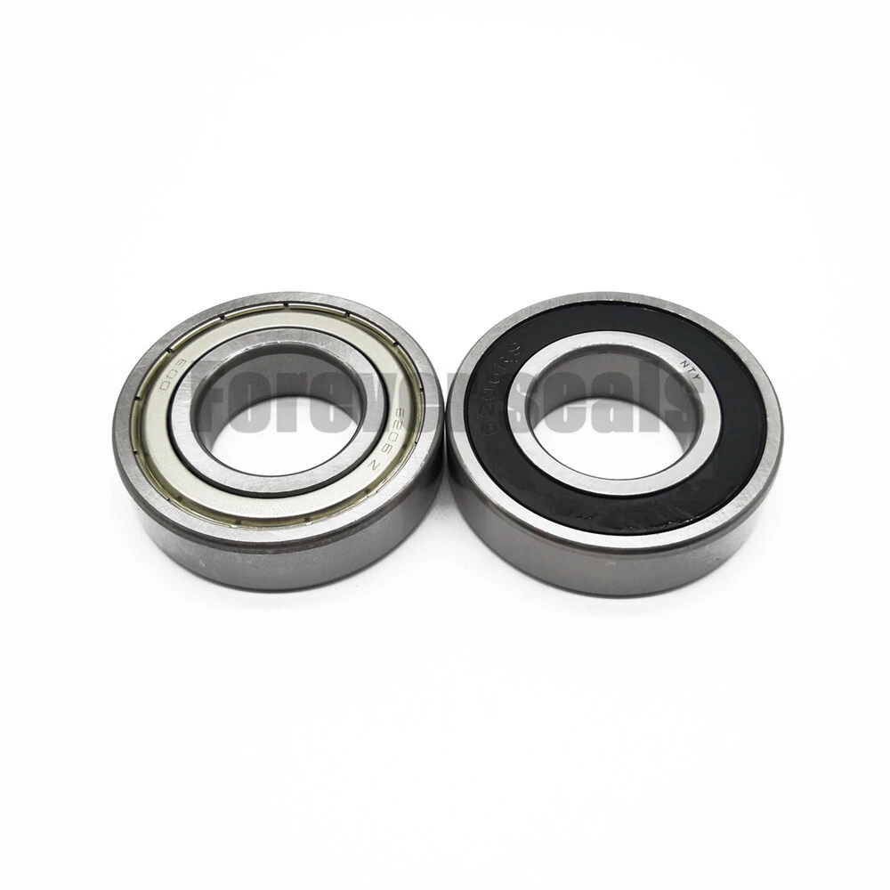 Rubber Sealing Deep Groove Ball Bearings 6 series 1