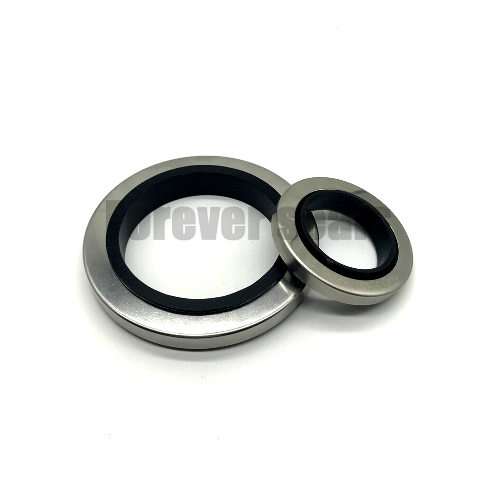 Sello de aceite de doble labio de PTFE de acero inoxidable 6