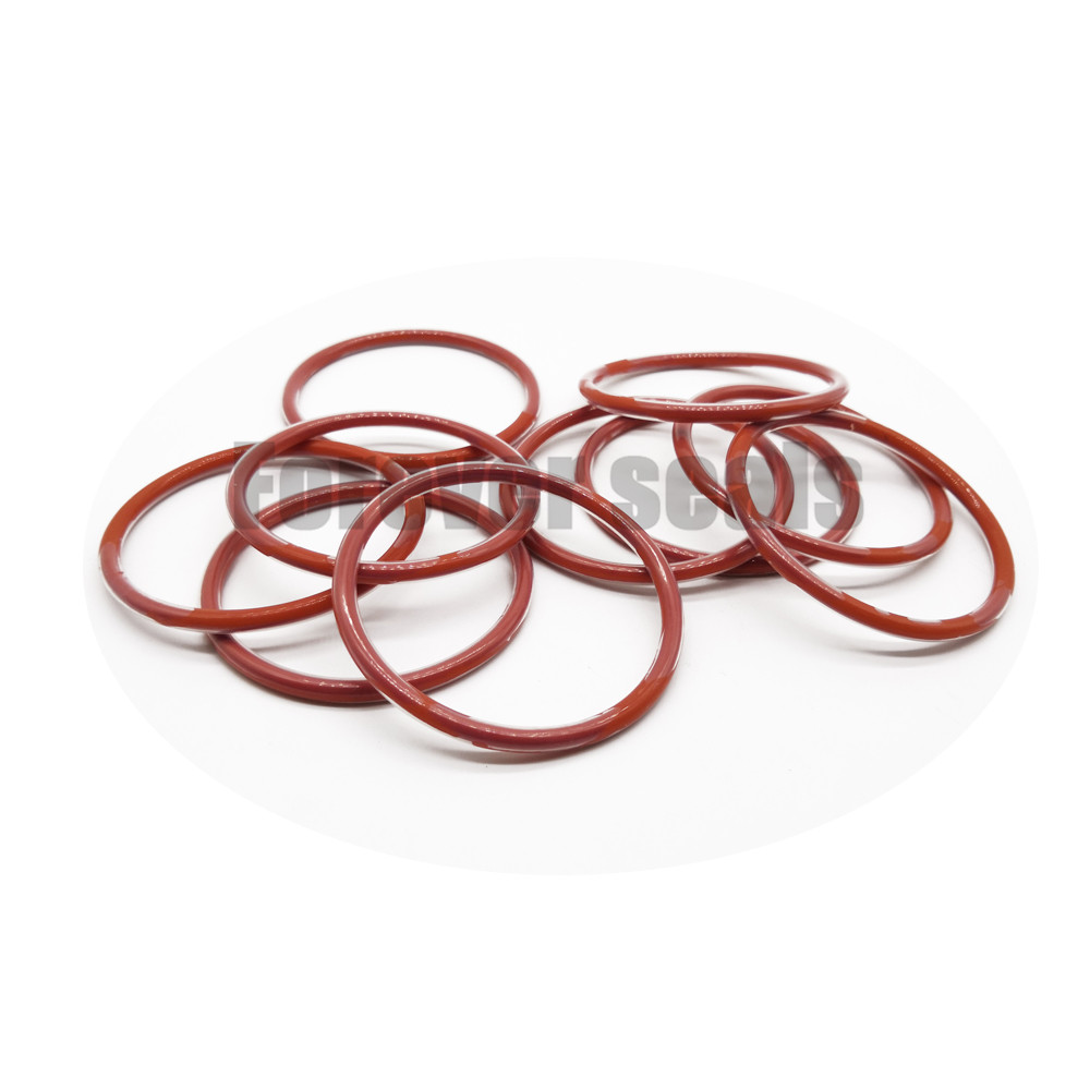 Ptfe teflon encapsuladas juntas tóricas de silicona 7
