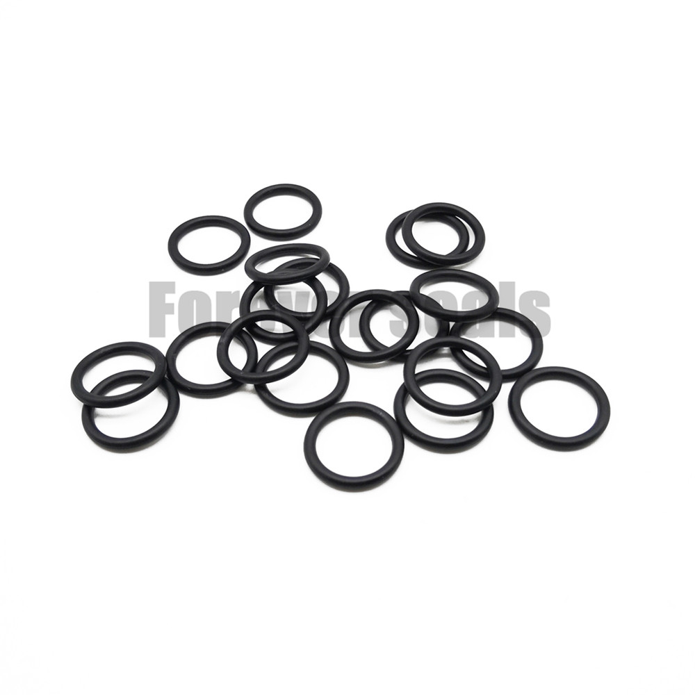 NBR buna nitrile rubber o rings with AS568 and P G standard 2