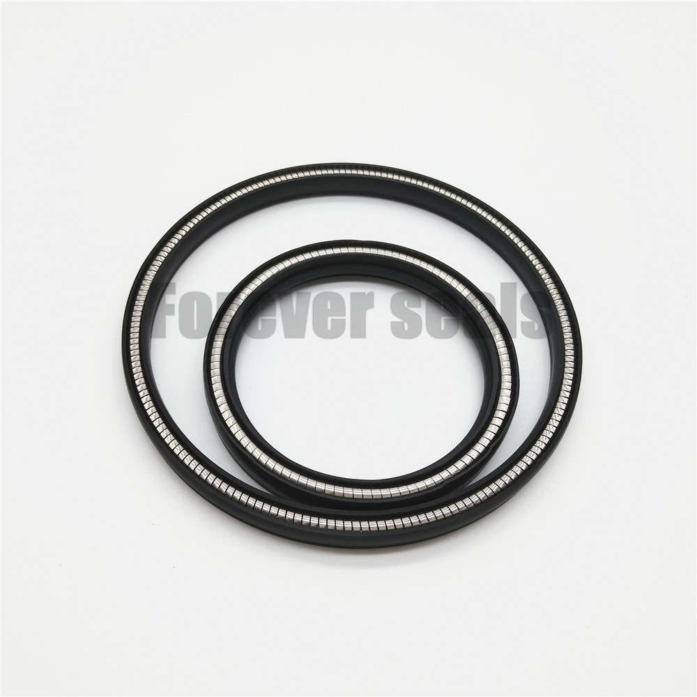 Sellos de resorte PTFE llenos de fibra de carbono 2