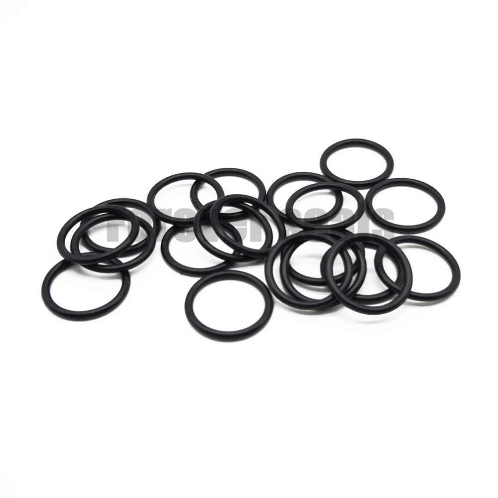 NBR buna nitrile rubber o rings with AS568 and P G standard 5