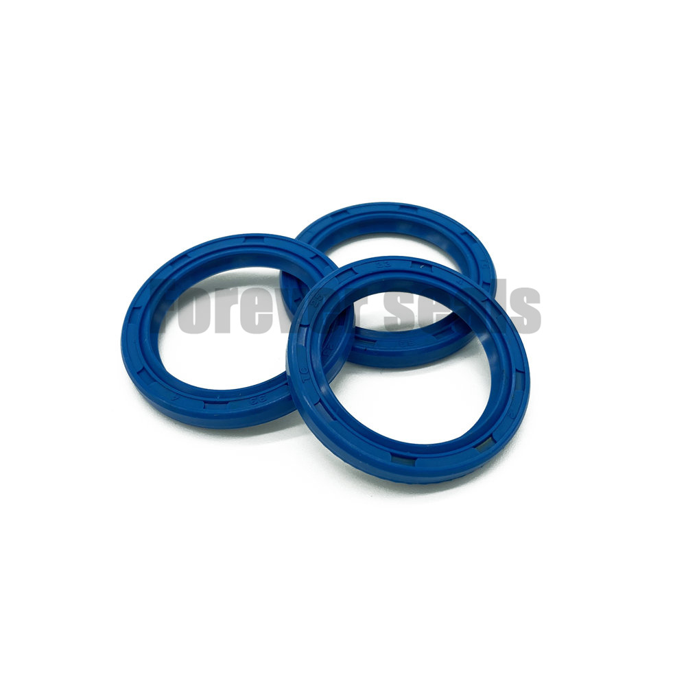Sello de eje rotativo de aceite TC AS de caucho NBR azul 5