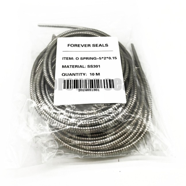 Resorte O de acero inoxidable SS301 1
