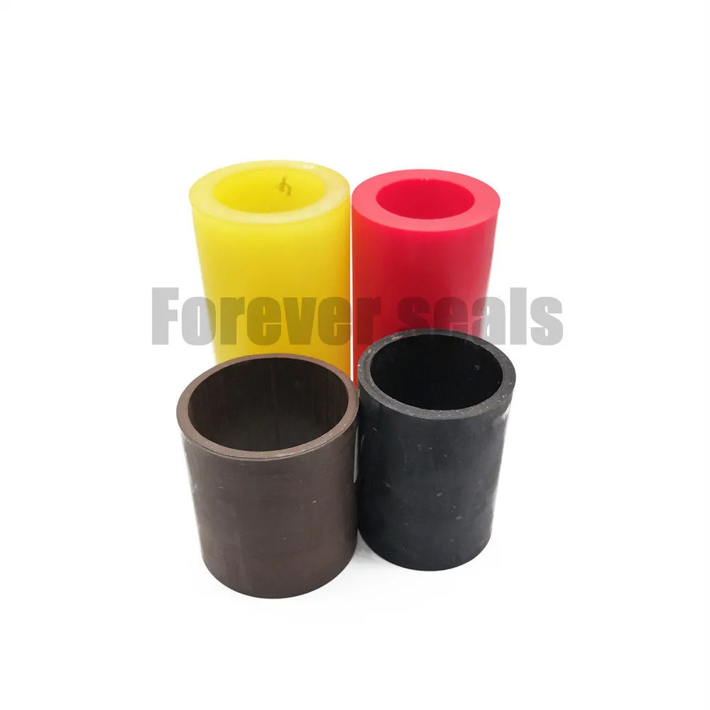 Yellow PU polyurethane tube for CNC process 1