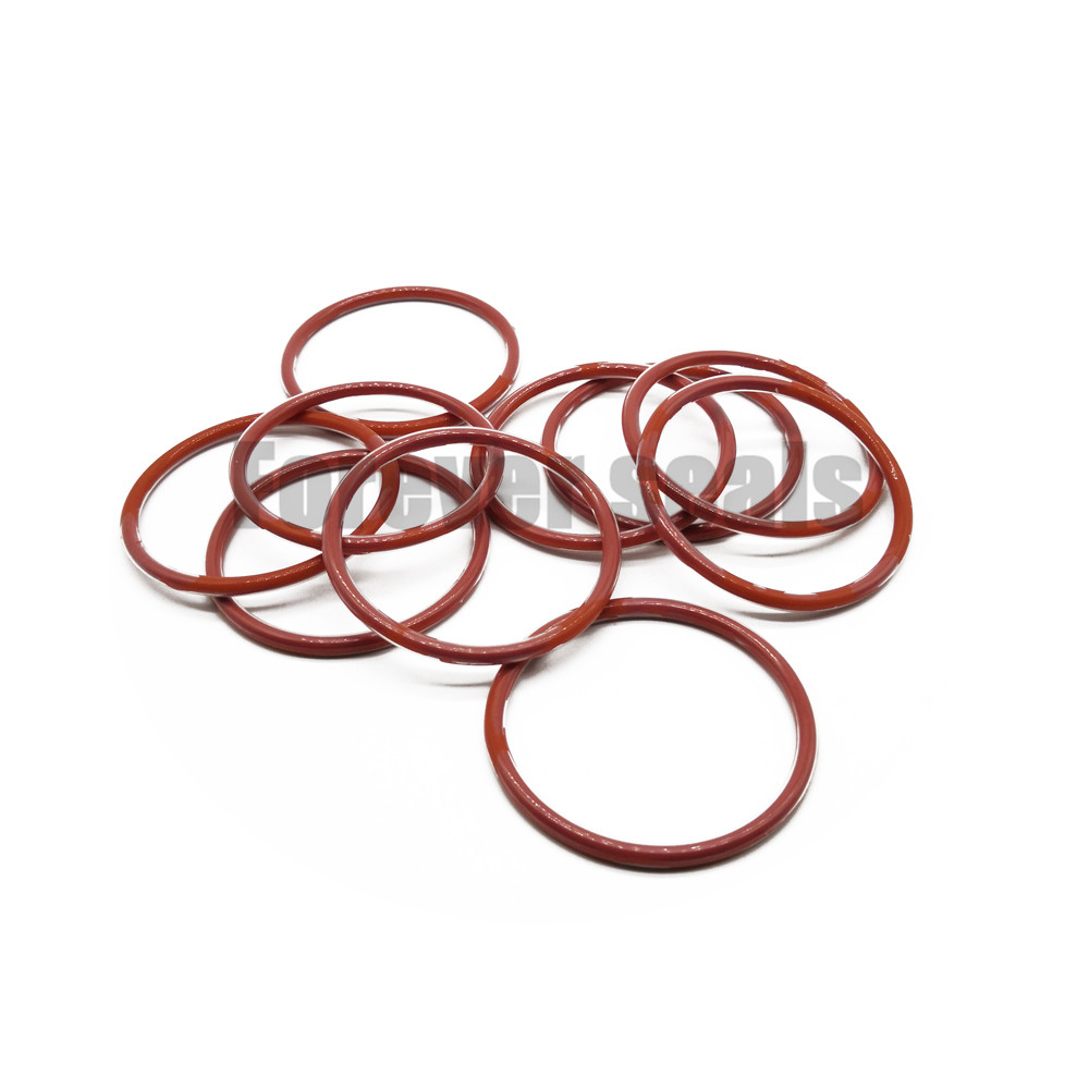 Ptfe teflon encapsuladas juntas tóricas de silicona 4