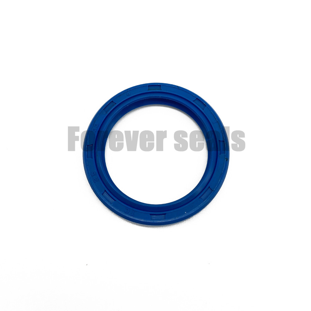 Sello de eje rotativo de aceite TC AS de caucho NBR azul 2