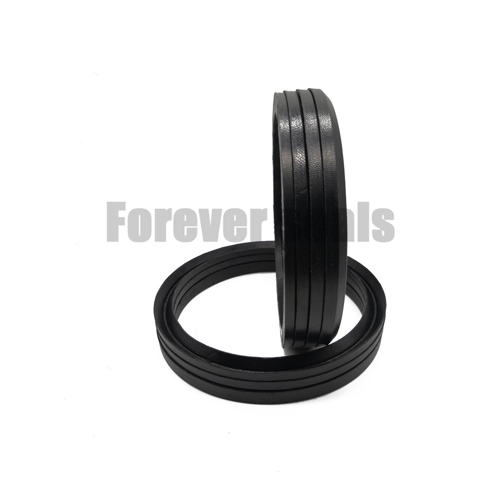 Junta de vástago y pistón Empaquetadura en V Empaquetadura en V con caucho de nitrilo reforzado con tejido 1