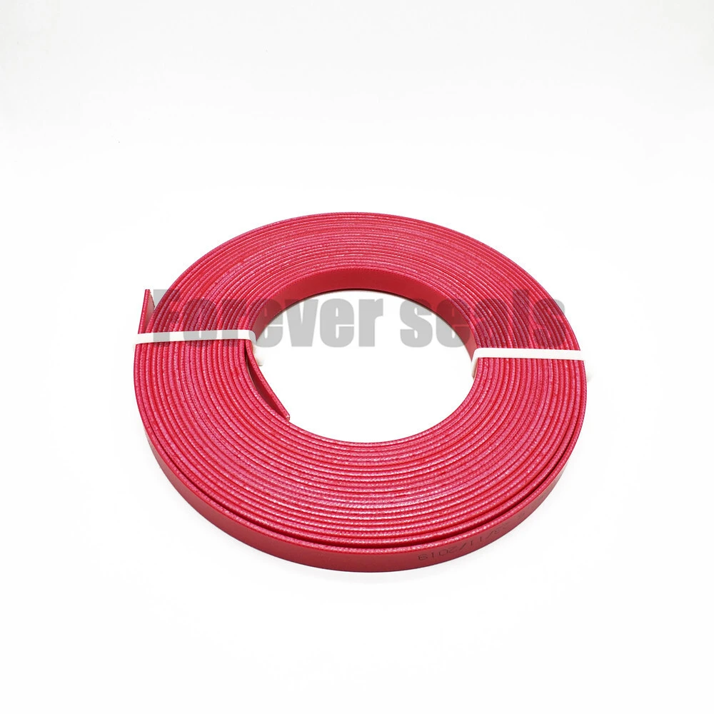 cintas de guía de color rojo de resina fenólica de cilindro hidráulico 1